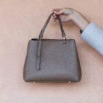 Borsa in pelle fango