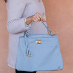 Borsa da giorno celeste