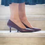 decollete bordeaux eleganti