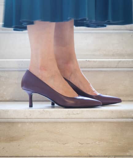 decollete bordeaux eleganti